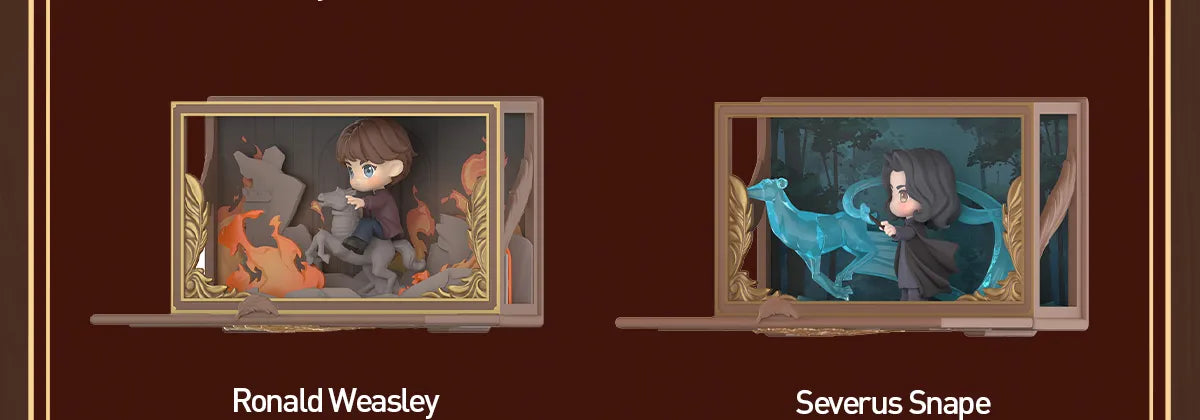 Harry Potter:Hogwarts Biographical Series Scene Sets