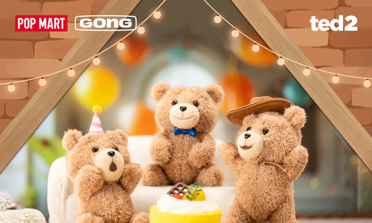 Ted2 Teddy Bear Action Plush Pendant