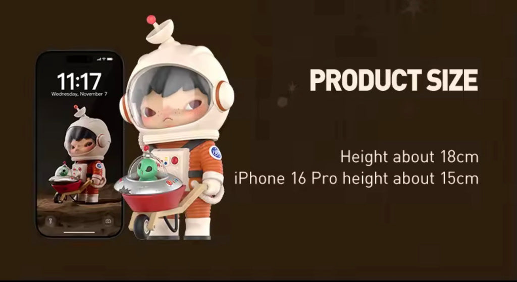 POP MART Hirono Search for Aliens Figurine Limited