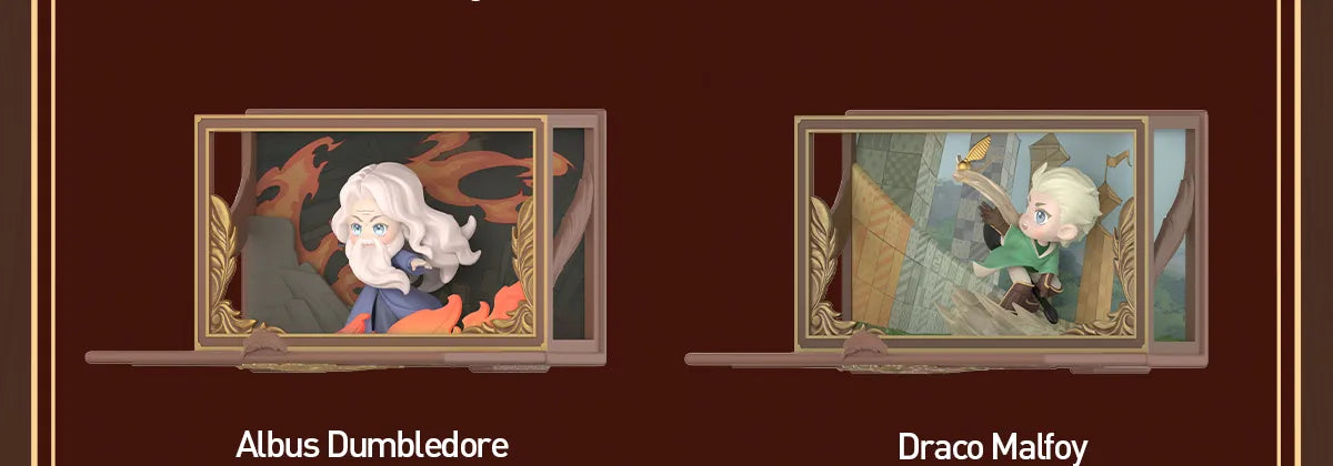 Harry Potter:Hogwarts Biographical Series Scene Sets