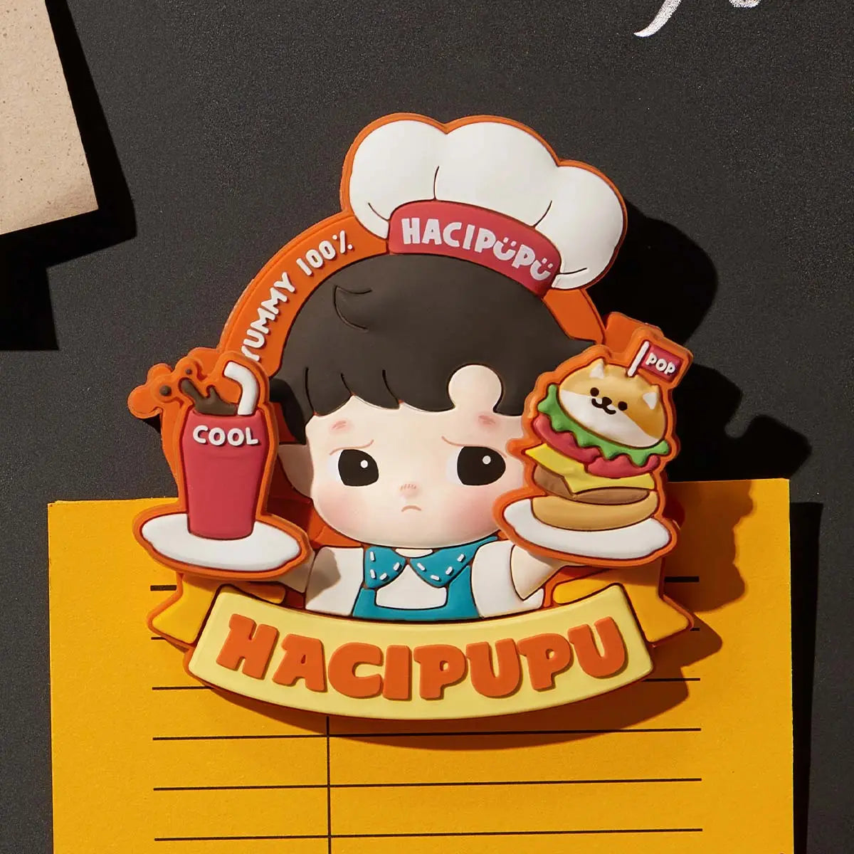 HACIPUPU Rolling Time Machine Series-Fridge Magnet Silicone Clip Blind Box