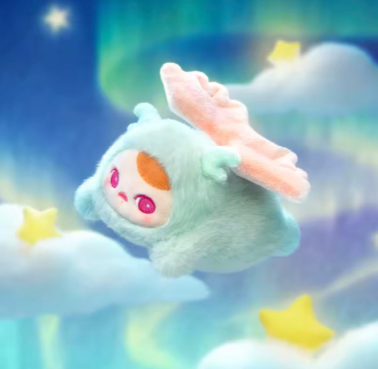 POP MART PUCKY BeanIE FLYING BABIES SERIES