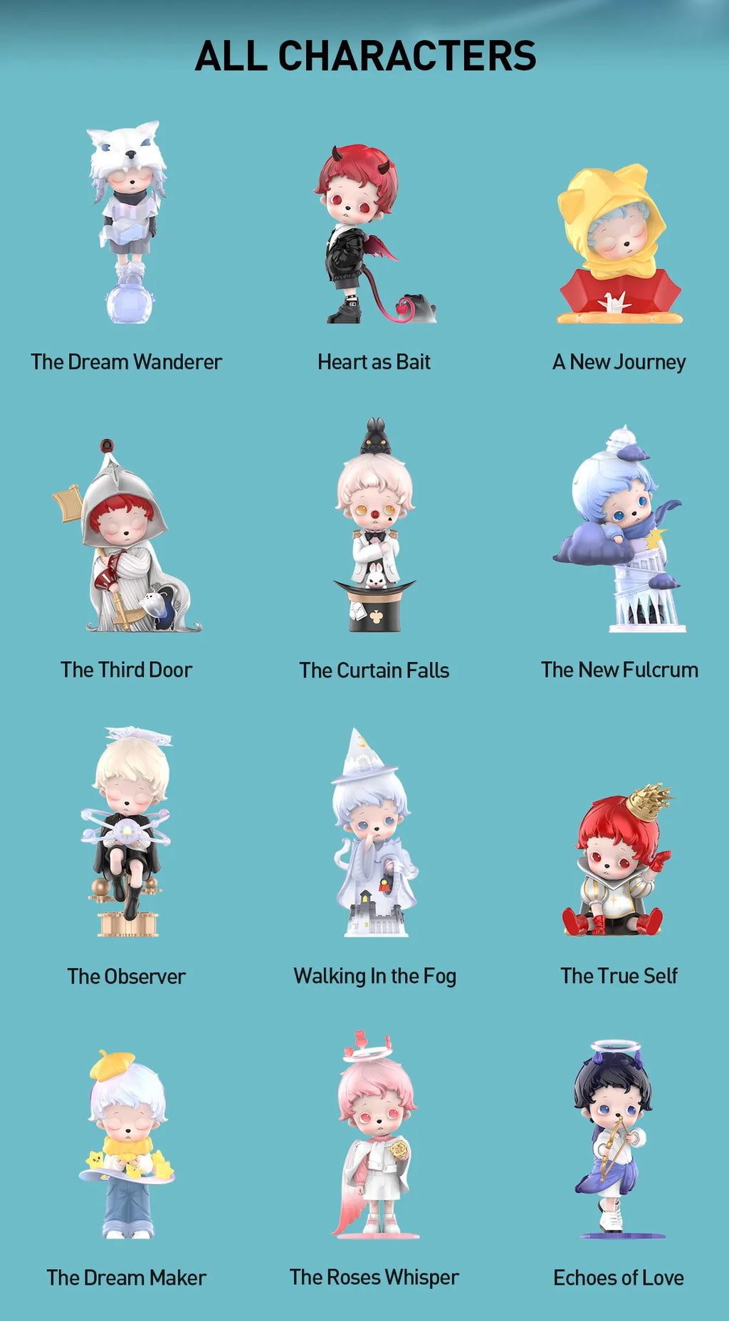 inosoul The Forgotten Land Series Figures