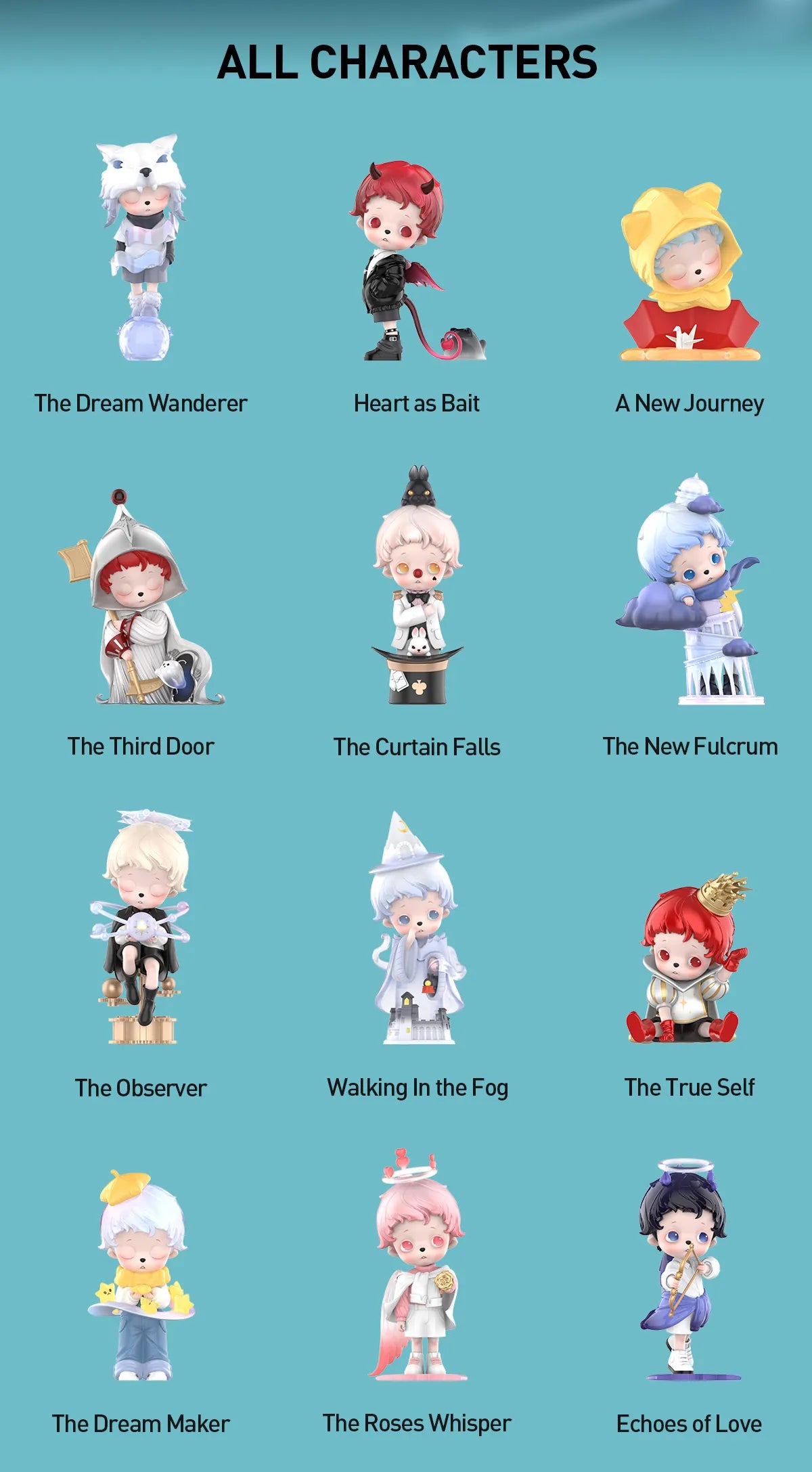 inosoul The Forgotten Land Series Figures