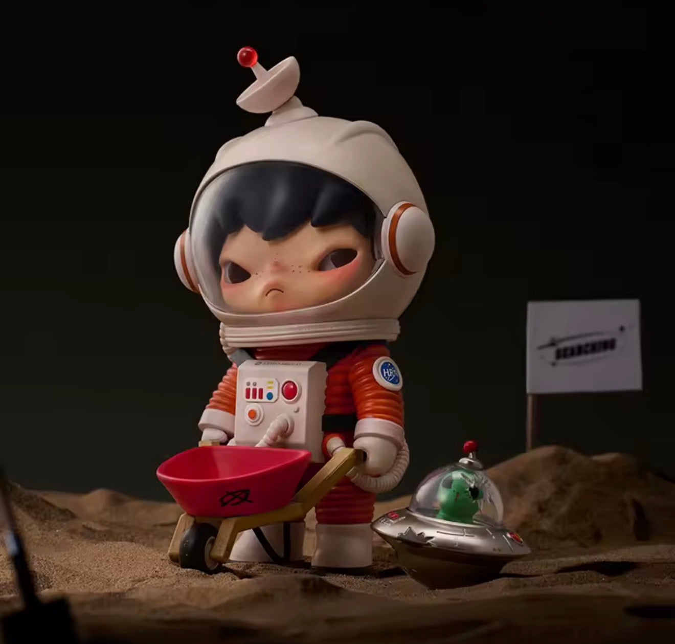 POP MART Hirono Search for Aliens Figurine Limited