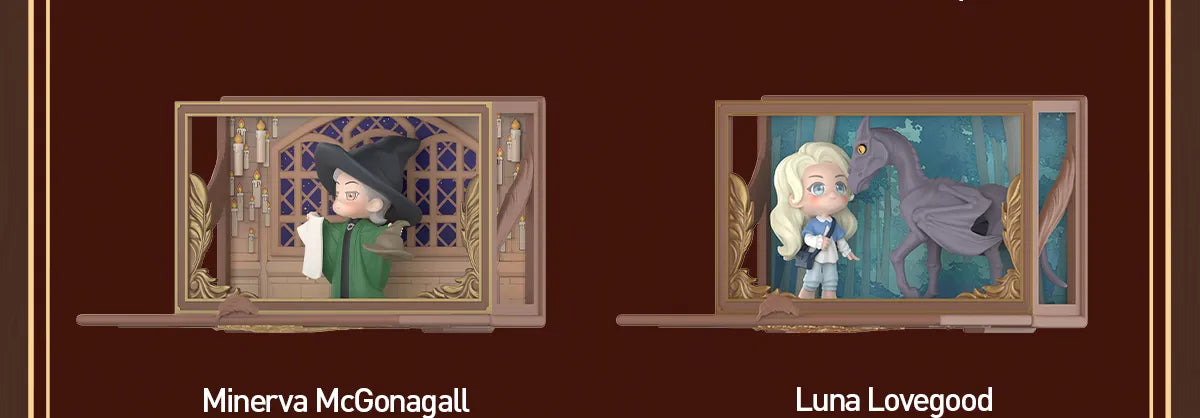 Harry Potter:Hogwarts Biographical Series Scene Sets