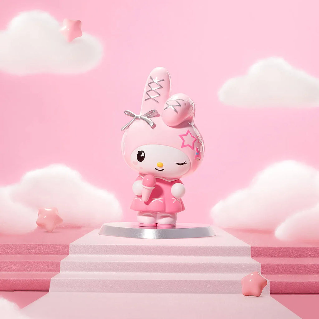 HELLO KITTY AND FRIENDS Pink Party Series Figures
