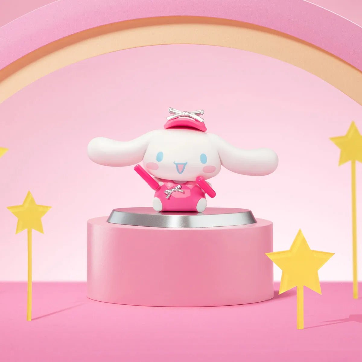 HELLO KITTY AND FRIENDS Pink Party Series Figures