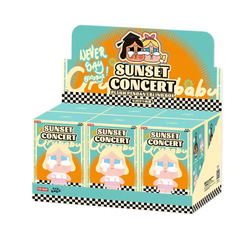 POP MART CRYBABY SUNSET CONCERT