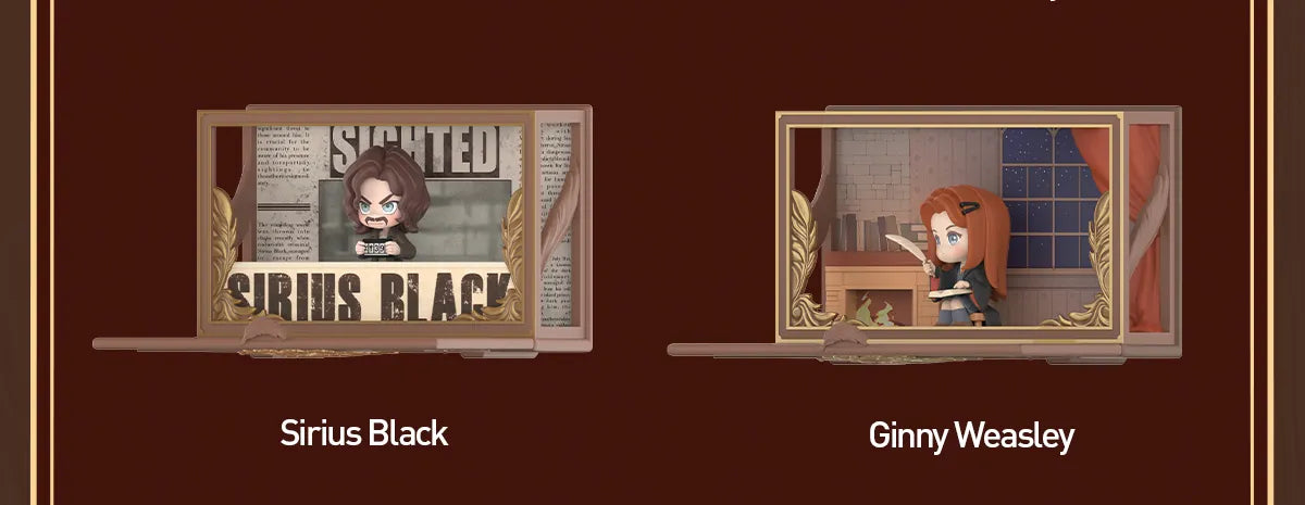 Harry Potter:Hogwarts Biographical Series Scene Sets