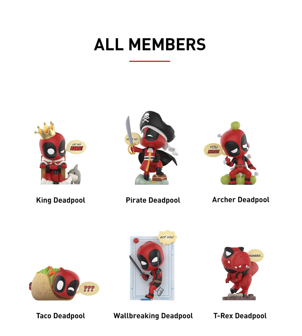 Marvel Deadpool Series Figures