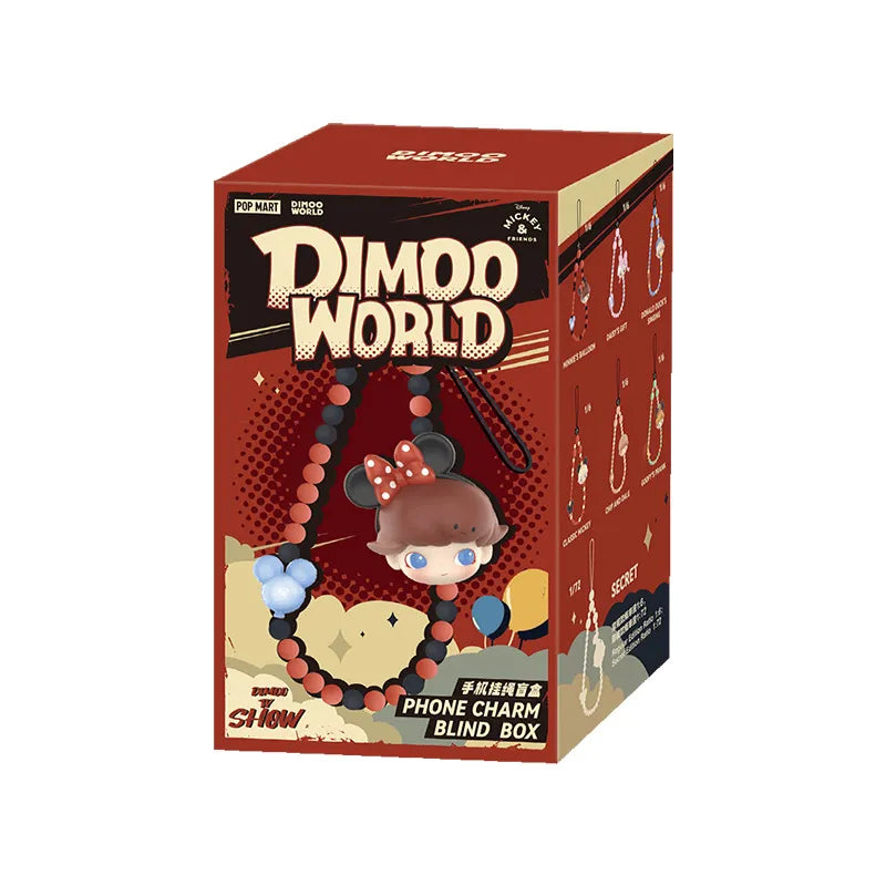 DIMOO WORLD × DISNEY Series-Phone Charm Blind Box
