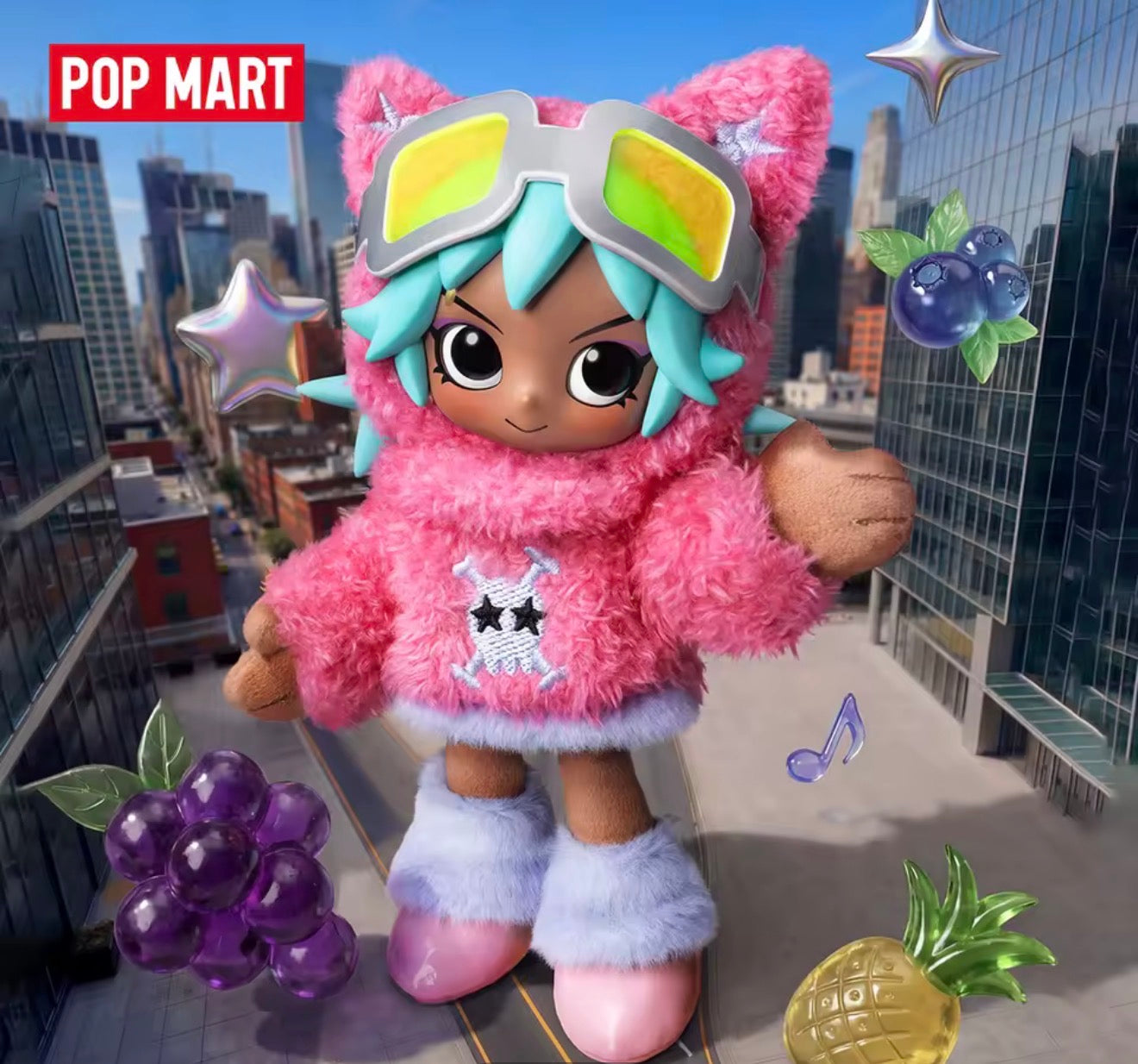 POPMART Peach Riot Fruit Punch FRANKIE